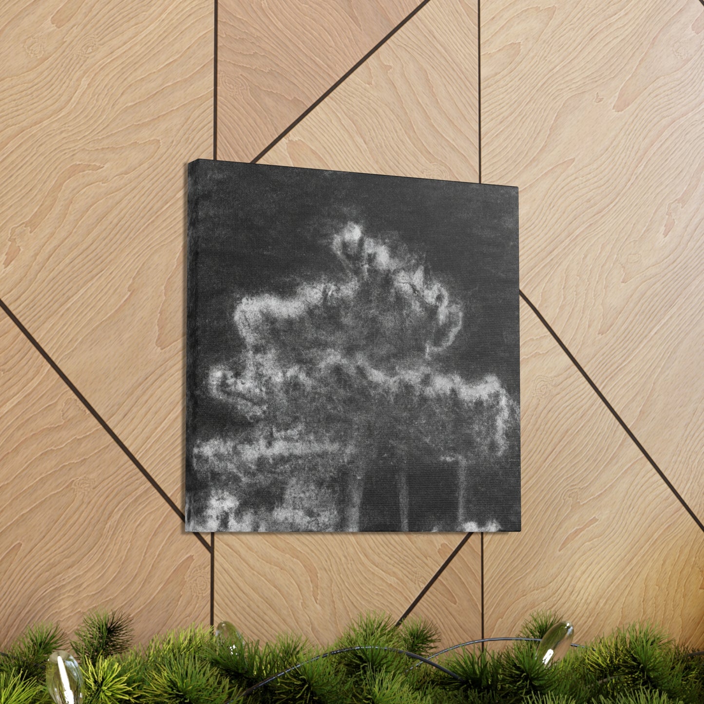 Pine Tree Reflections - Canvas