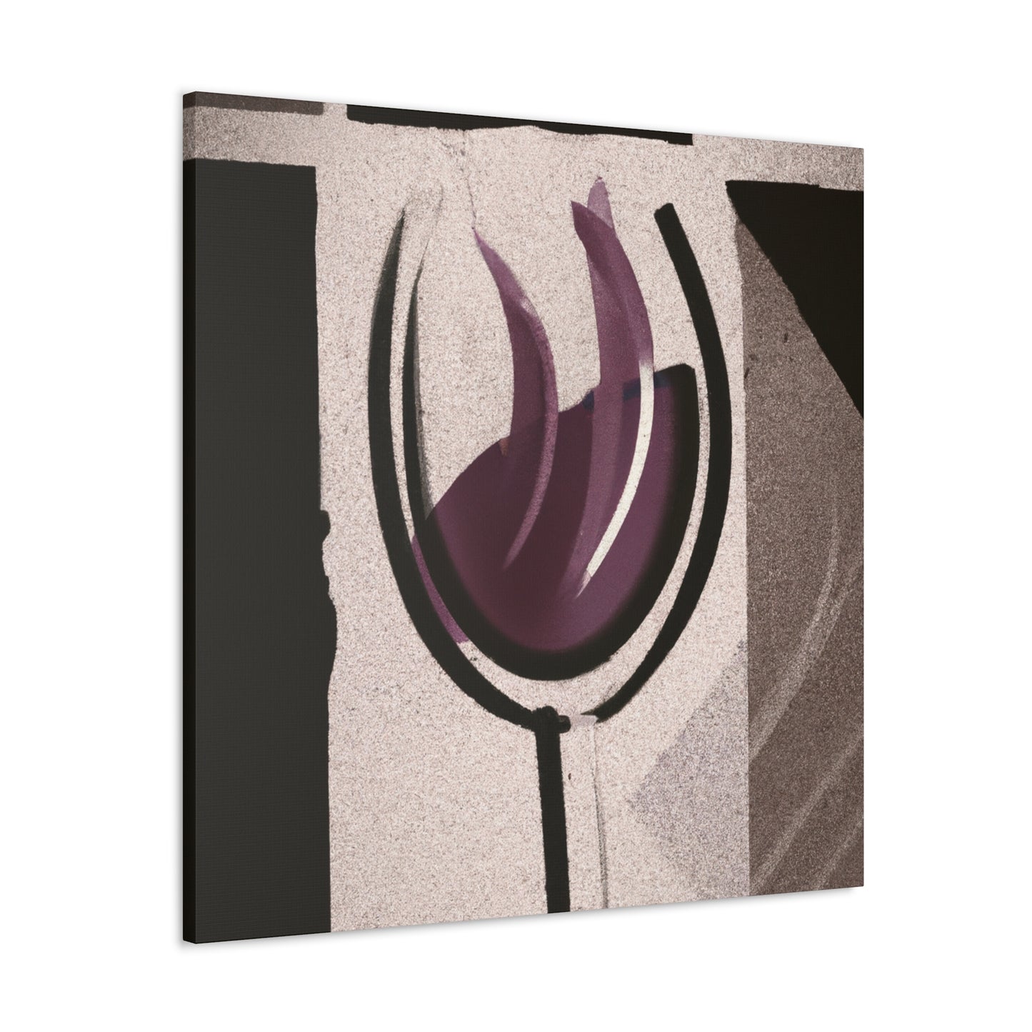 Raise a Toast Glass - Canvas