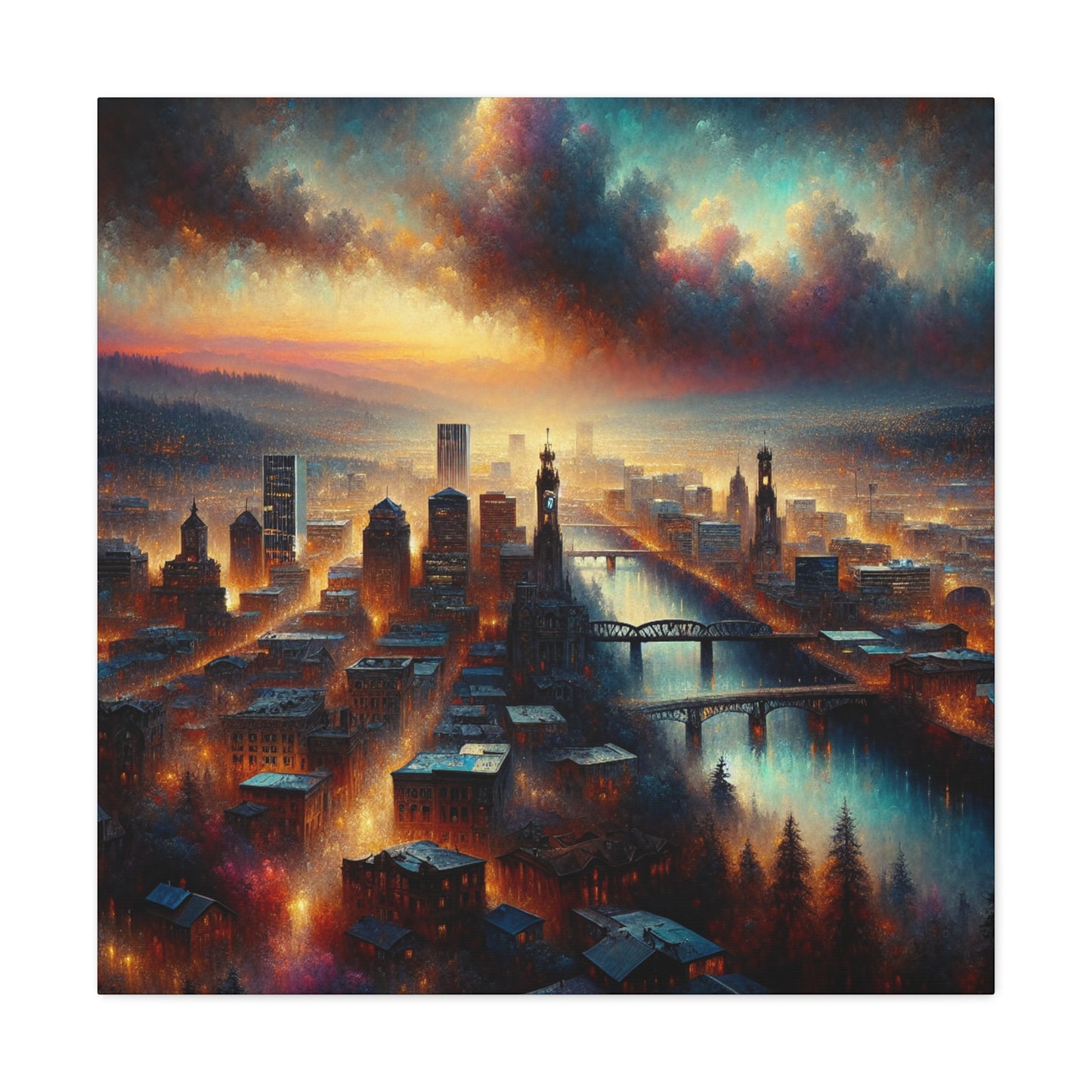 "Enchanting Portland Symphony" - Canvas