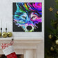 "Siberian Husky Reflection" - Canvas