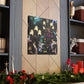 "Christmas Lights Enchantment" - Canvas