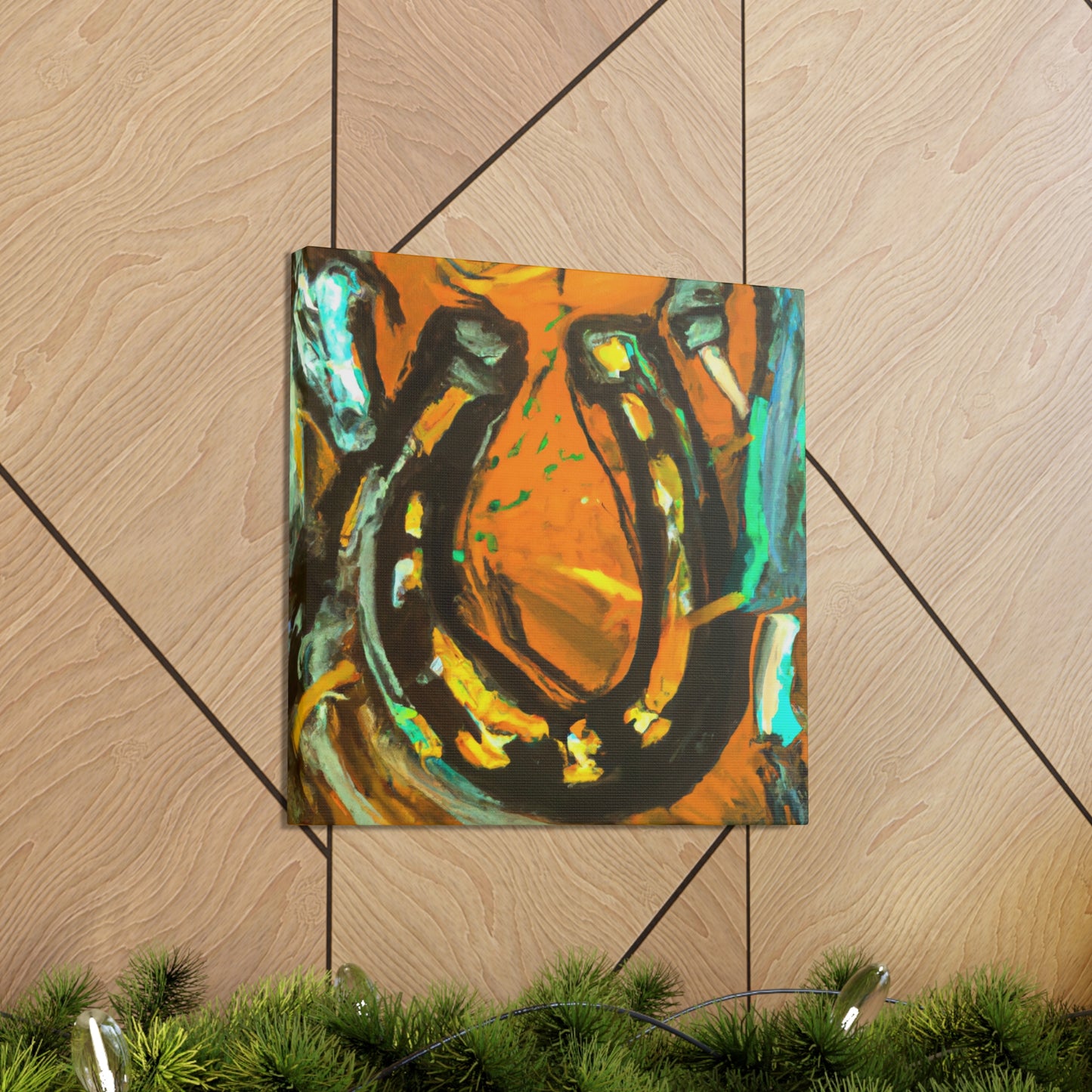 Horseshoe of Abstraction - Canvas