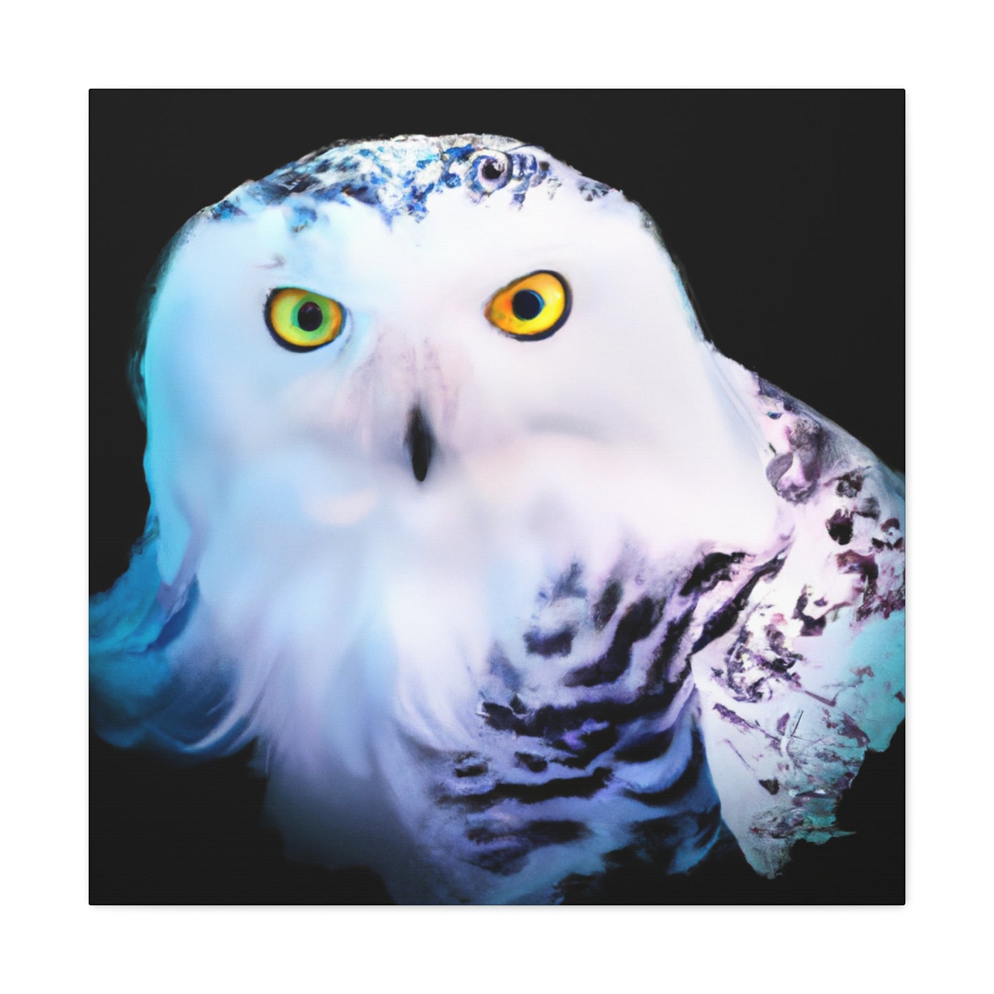 Snowy Owl Majesty - Canvas