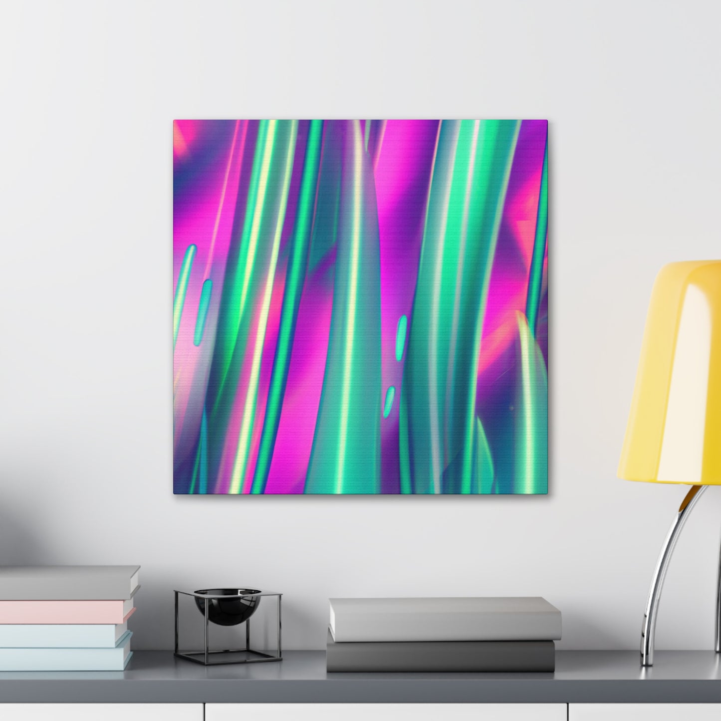 "Digital Illuminated Reflection" - Canvas