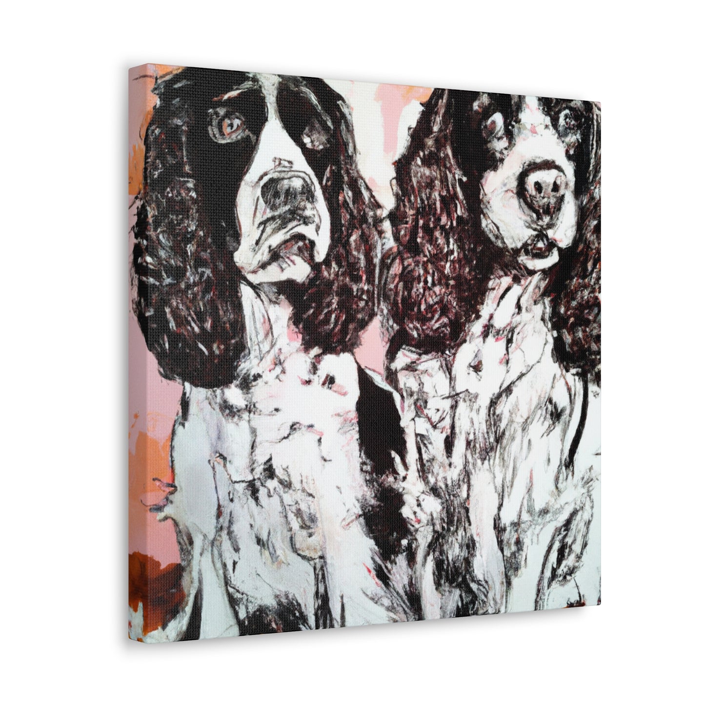 "Spaniel of the Streets" - Canvas