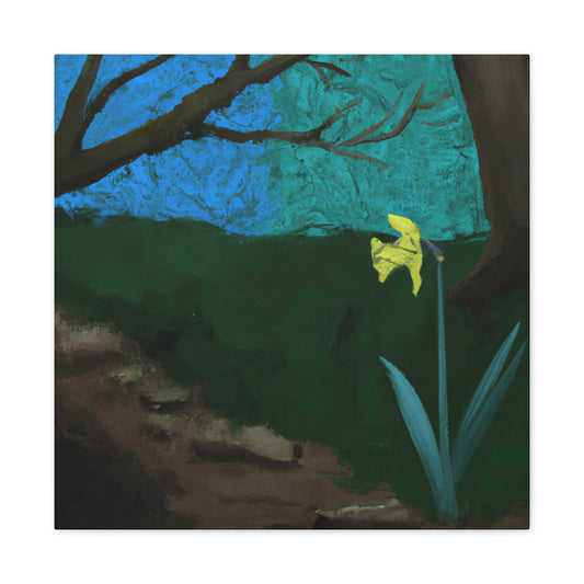 "Daffodils of the 1940s" - Canvas