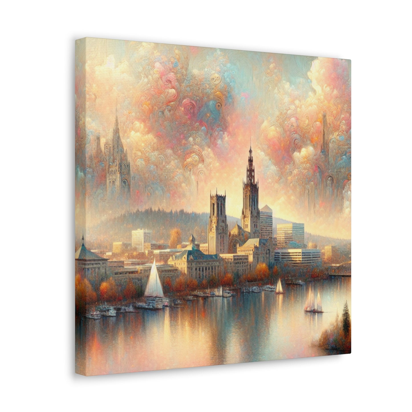 "Unseen Dreamscape Portland" - Canvas