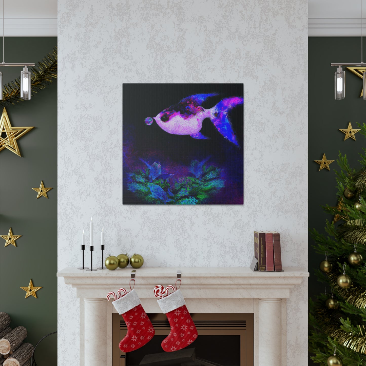 Killifish Dreamscape - Canvas