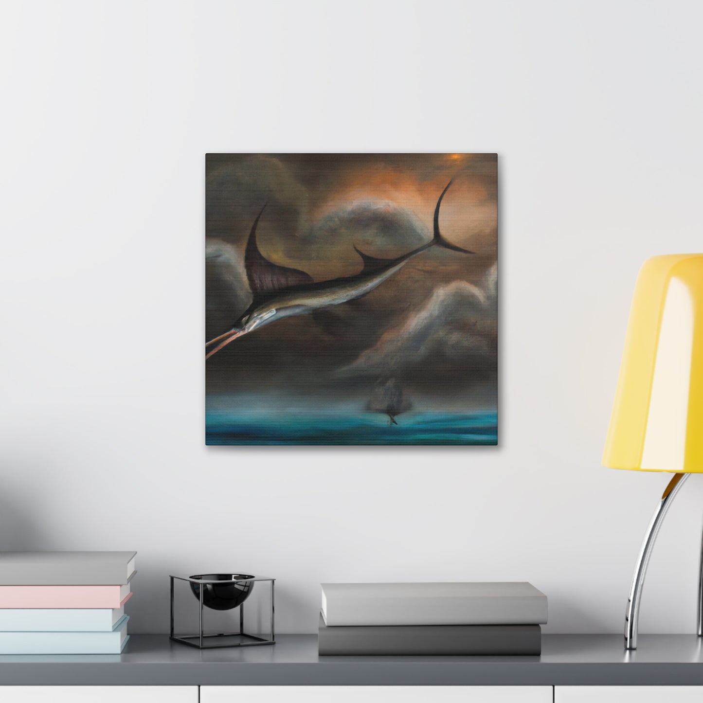 "Sailfish Surreal Dreaming" - Canvas