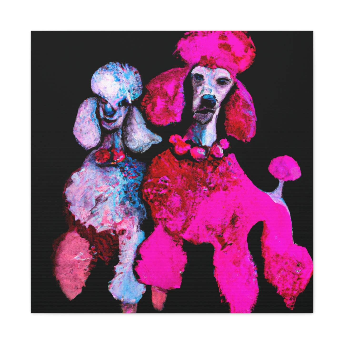 "Poodle's Surreal Dream" - Canvas