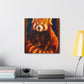 Red Panda Majesty - Canvas