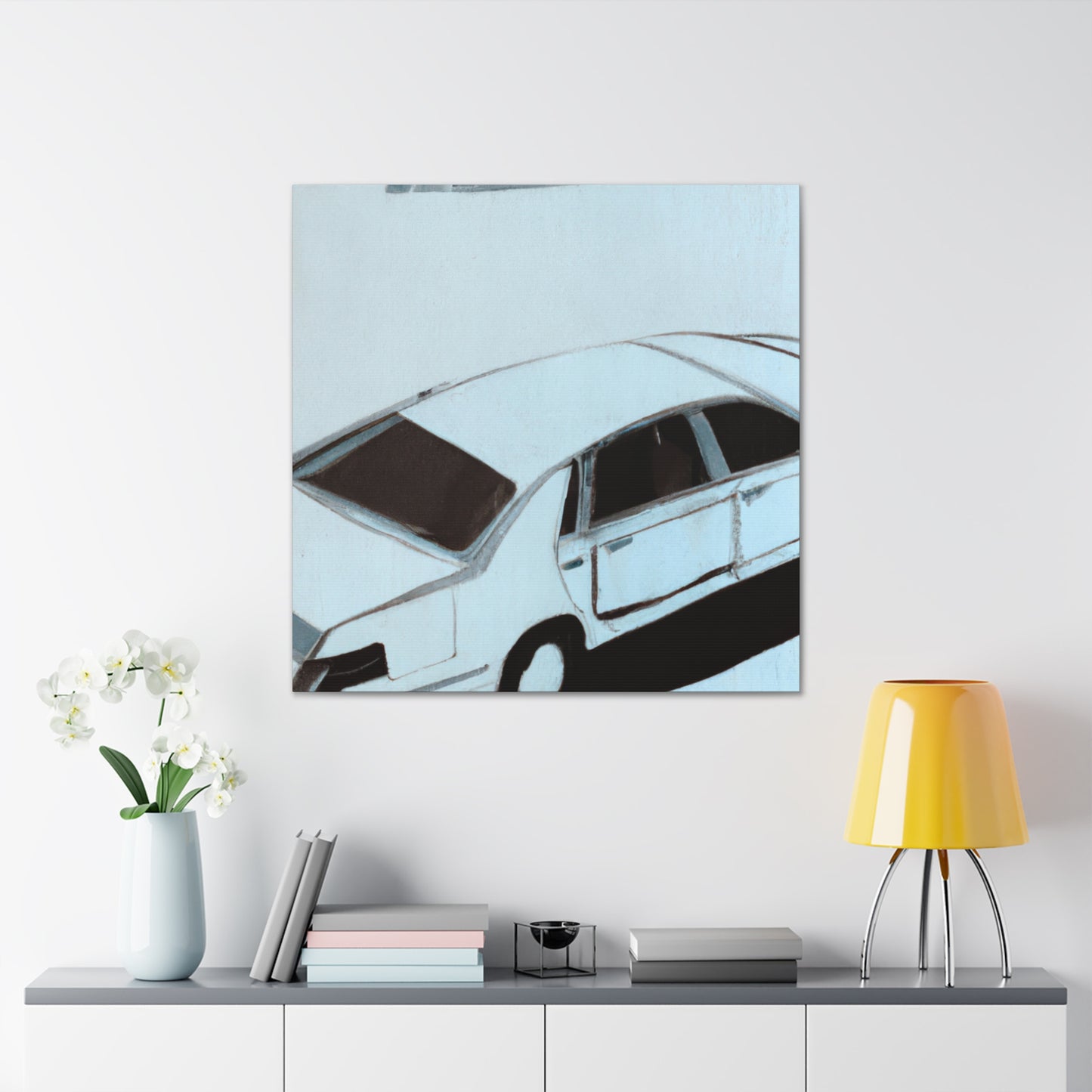 Cars in Motion-scape - Canvas