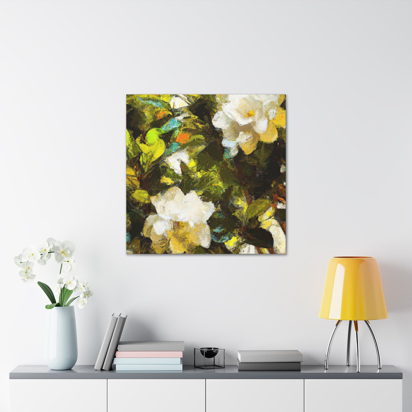 Gardenia in Bloom - Canvas