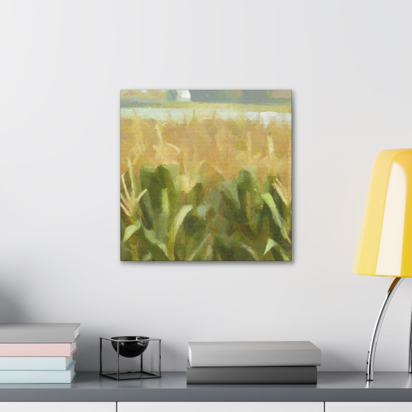 Golden Corn Abundance - Canvas