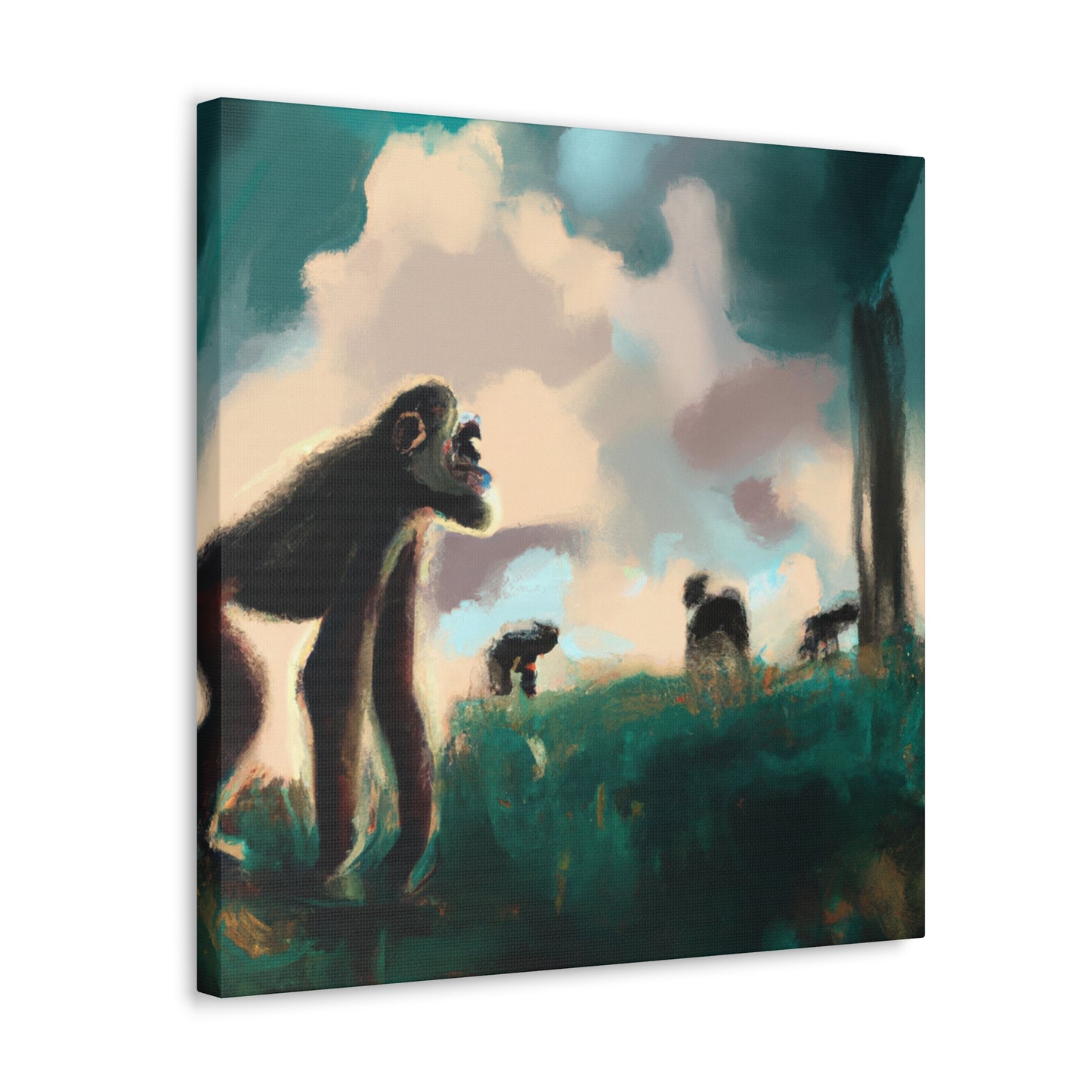 Surreal Chimpanzee Dream - Canvas