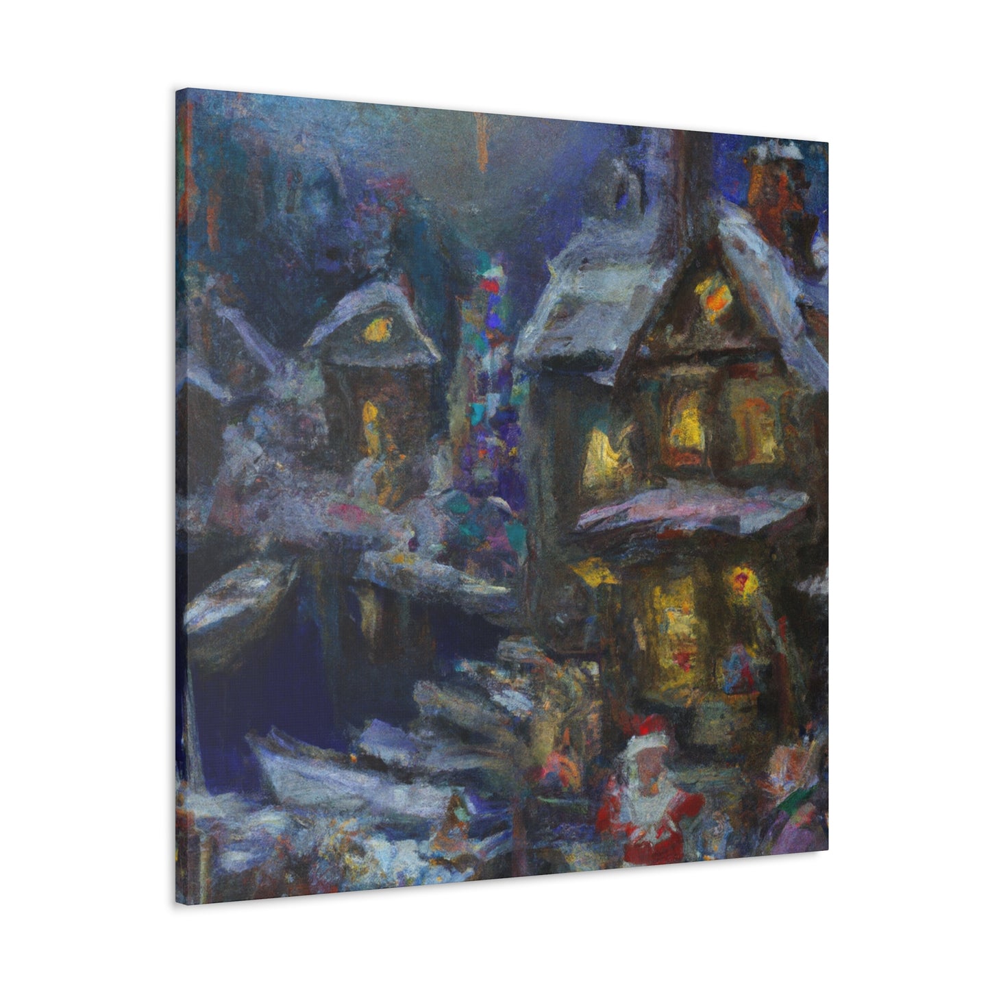 Santa's Workshop Wonderland - Canvas