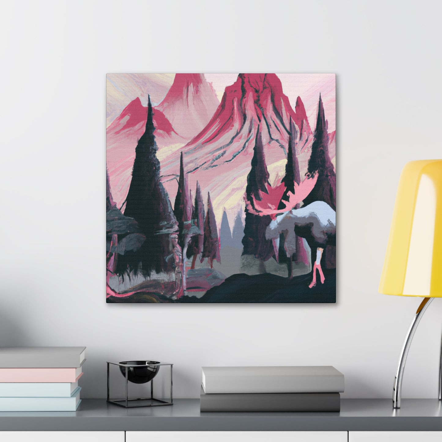 Moose in Grandeur - Canvas