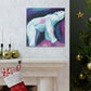 Polar Bear in Motion - Canvas