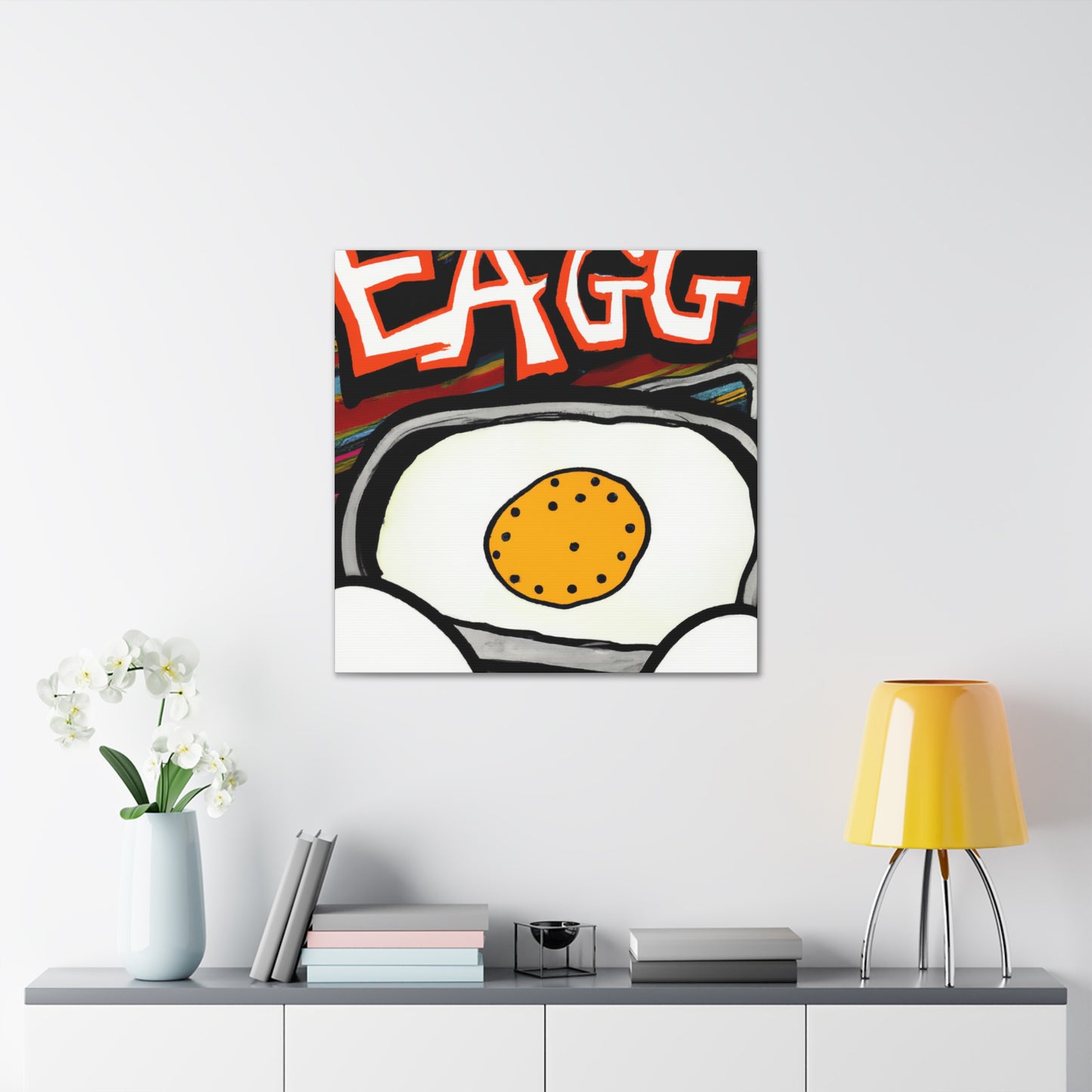 Eggs in Chiaroscuro - Canvas