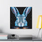 Jackrabbit in Digital Art - Canvas