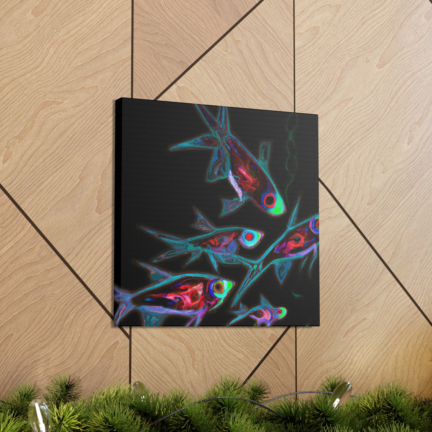 "Colors of the Tetra' - Canvas