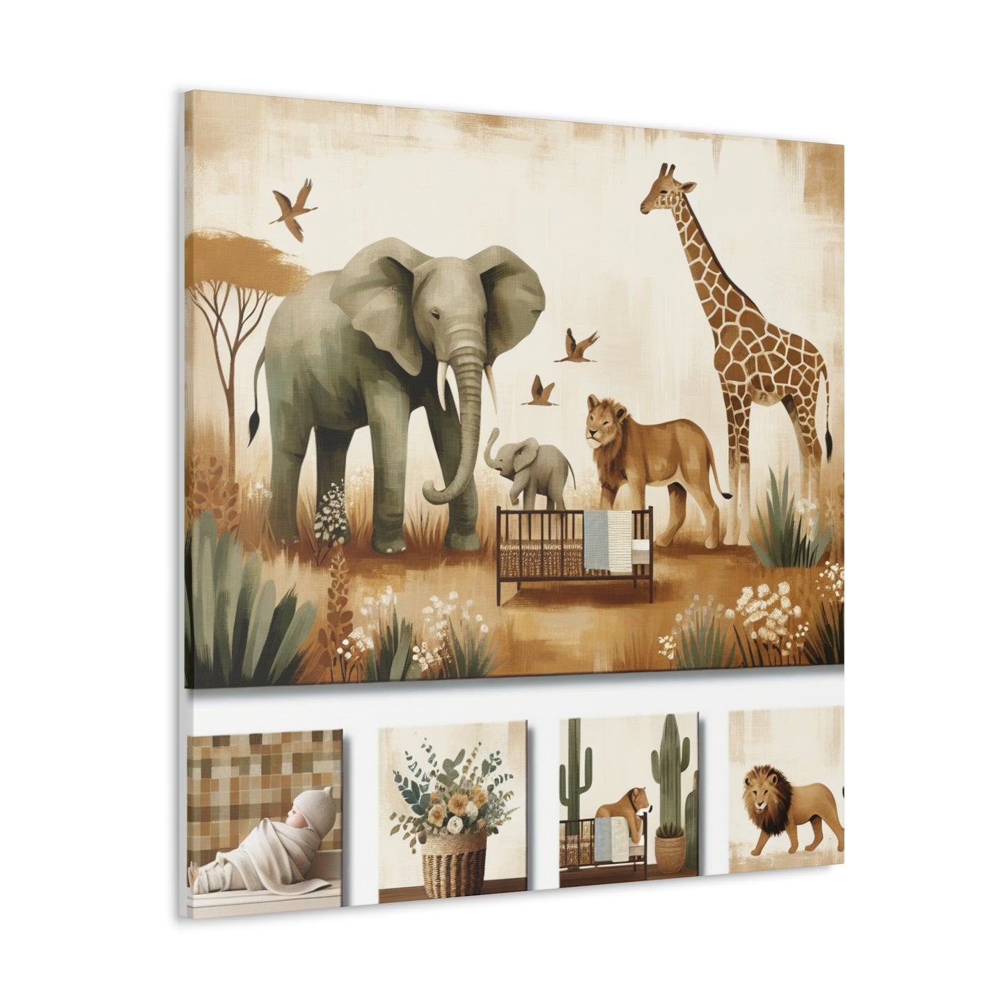 Serenity of the Savanna - Canvas