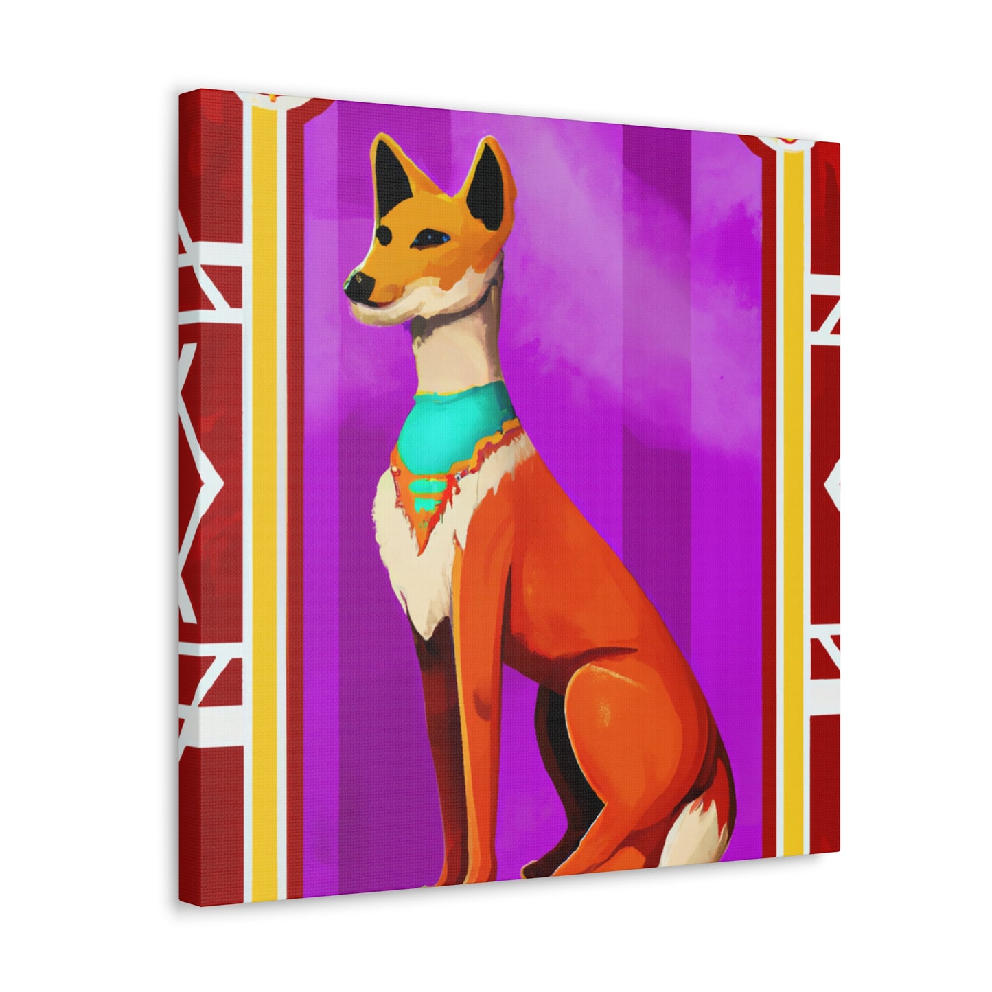 "Dhole of Glamour". - Canvas