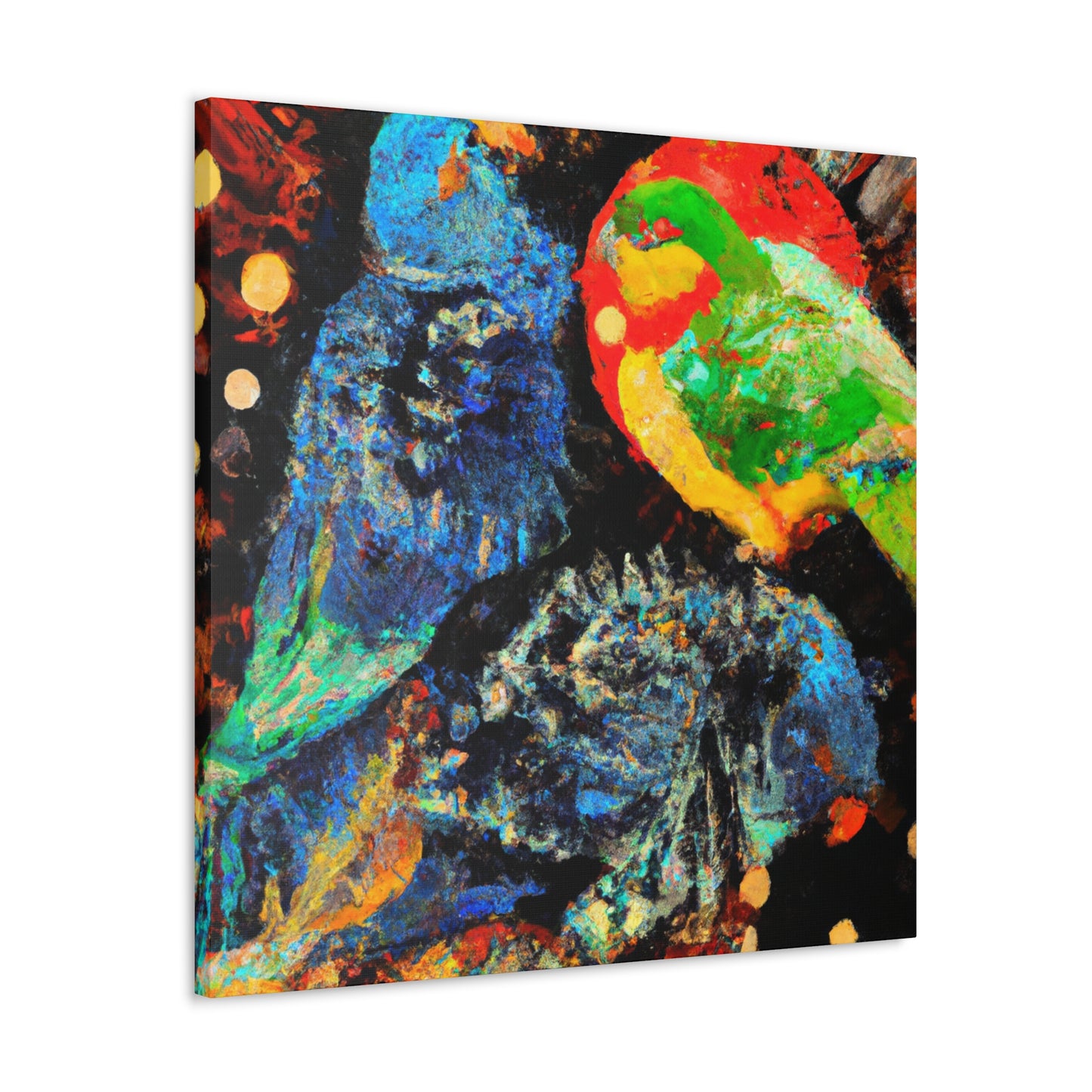 "Pionus at Dusk" - Canvas