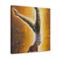 Yoga in Reflection - Canvas