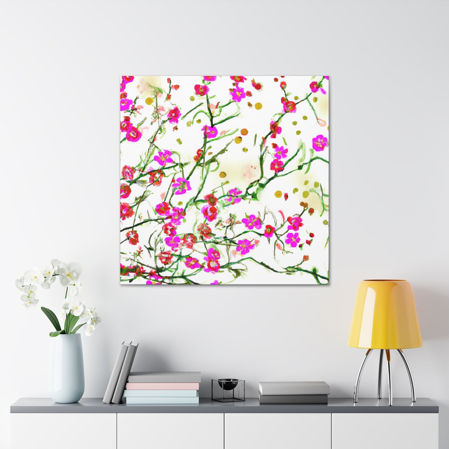 "Cherry Blossoms Bloom" - Canvas