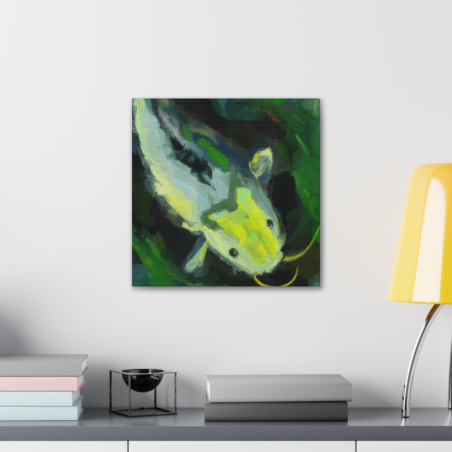 Corydoras Catfish Dreaming - Canvas