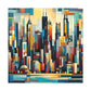 "Vibrant Urban Splendor" - Canvas