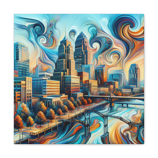 "Enchanted Raleigh Dreamscape" - Canvas