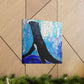 Whale in Turbulence - Canvas