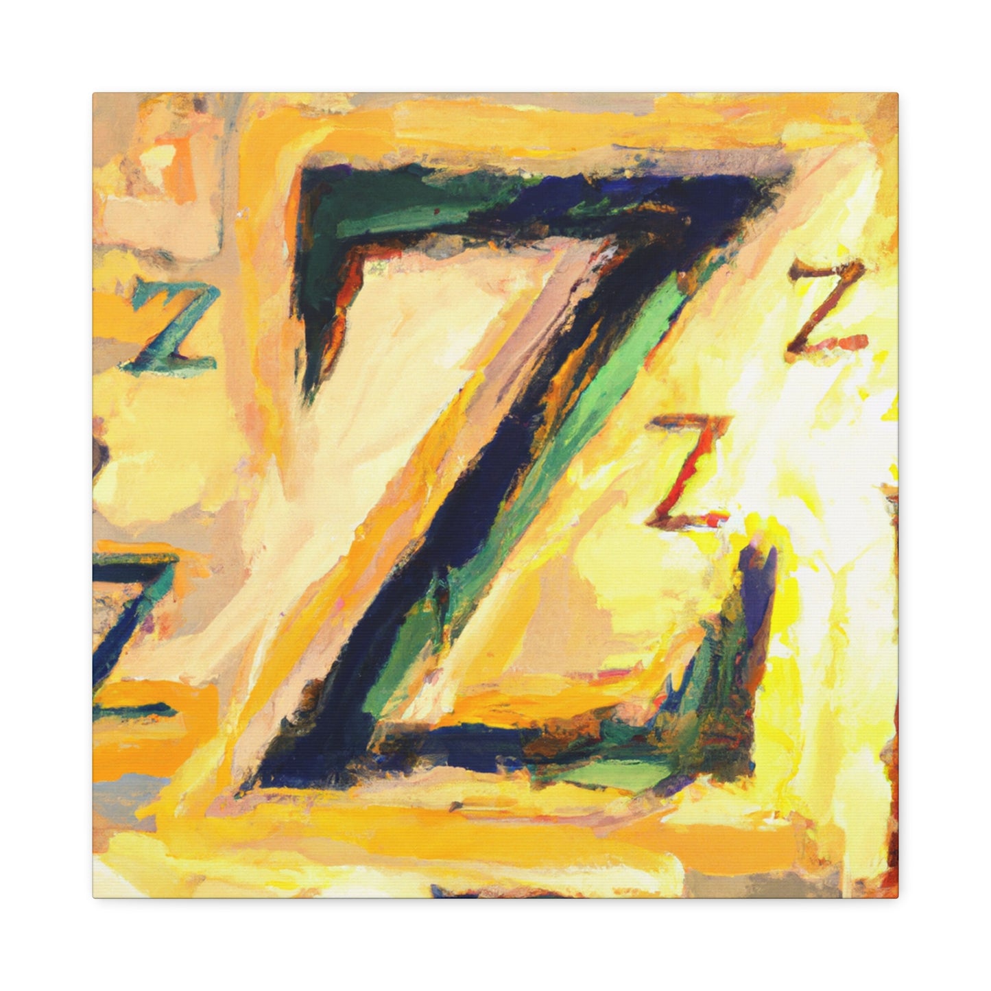 Z in Impressionism - Canvas