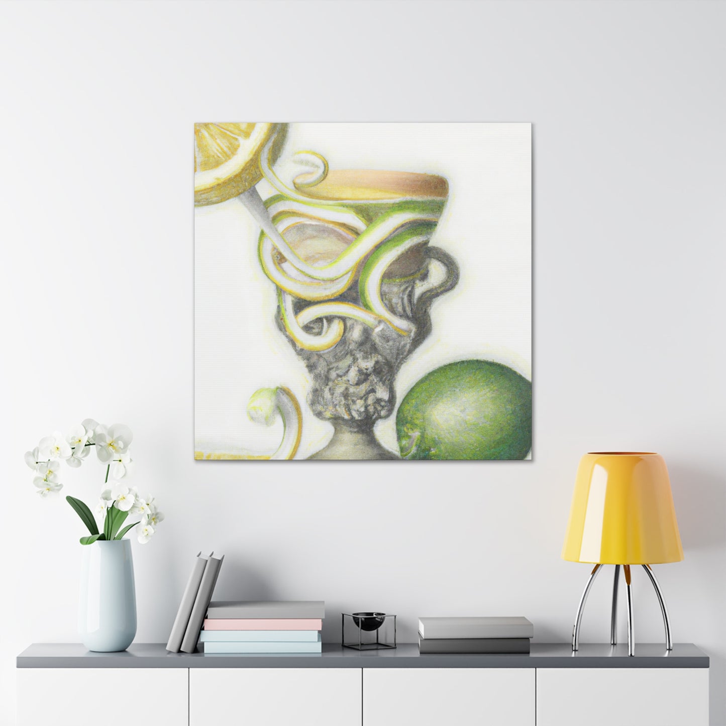 Lemon Splendor Delight - Canvas