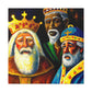 Three Wise Men Dawn - Canvas