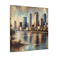 "Sunlit Serenity of Tampa" - Canvas