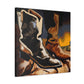 Old Boot Landscape - Canvas