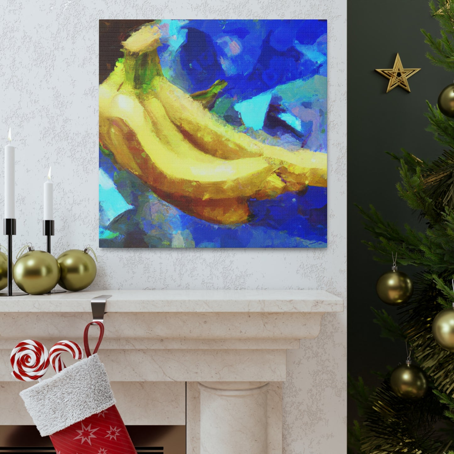 Bananas in Impressions - Canvas