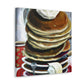 "Pancakes in Surrealism" - Canvas