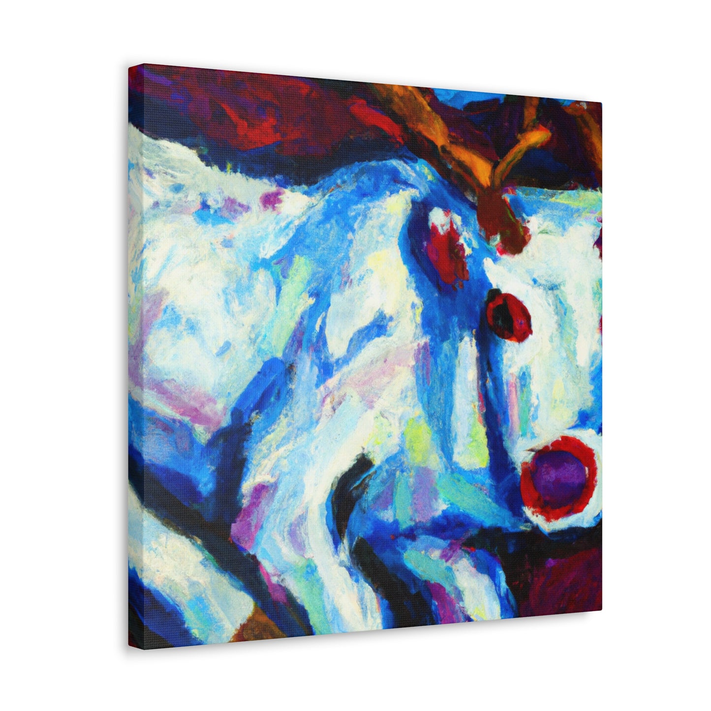 Fauve Reindeer Dance - Canvas