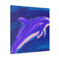 Dolphin in Simplicity - Canvas