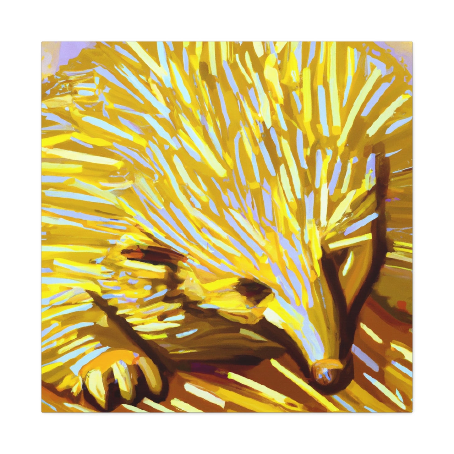 Echidna's Impressionistic Dream - Canvas