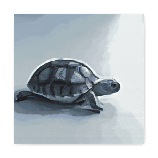 "Russian Tortoise Transcendence" - Canvas