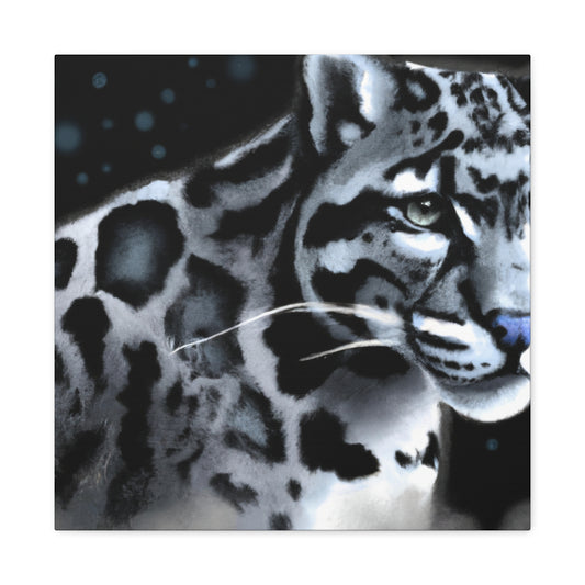 Clouded Leopard Majesty - Canvas