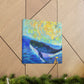 Whale in Impressionism - Canvas