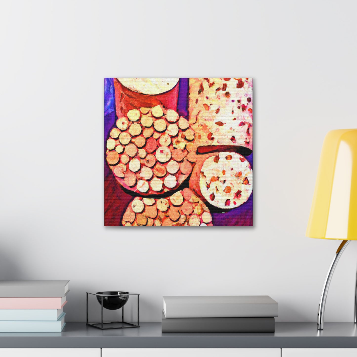 Corks and Celebration. - Canvas