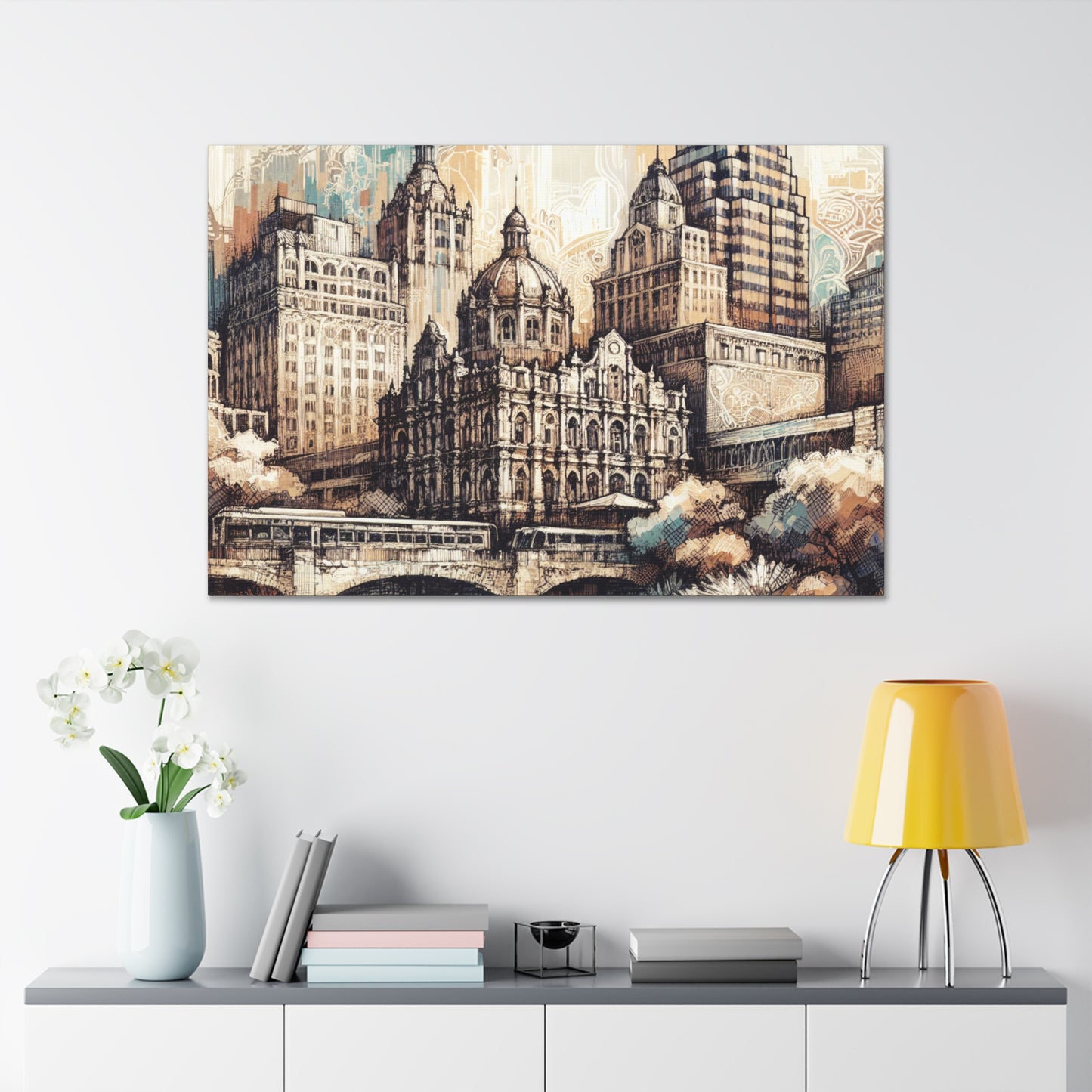 "Enchanting San Antonio" - Canvas