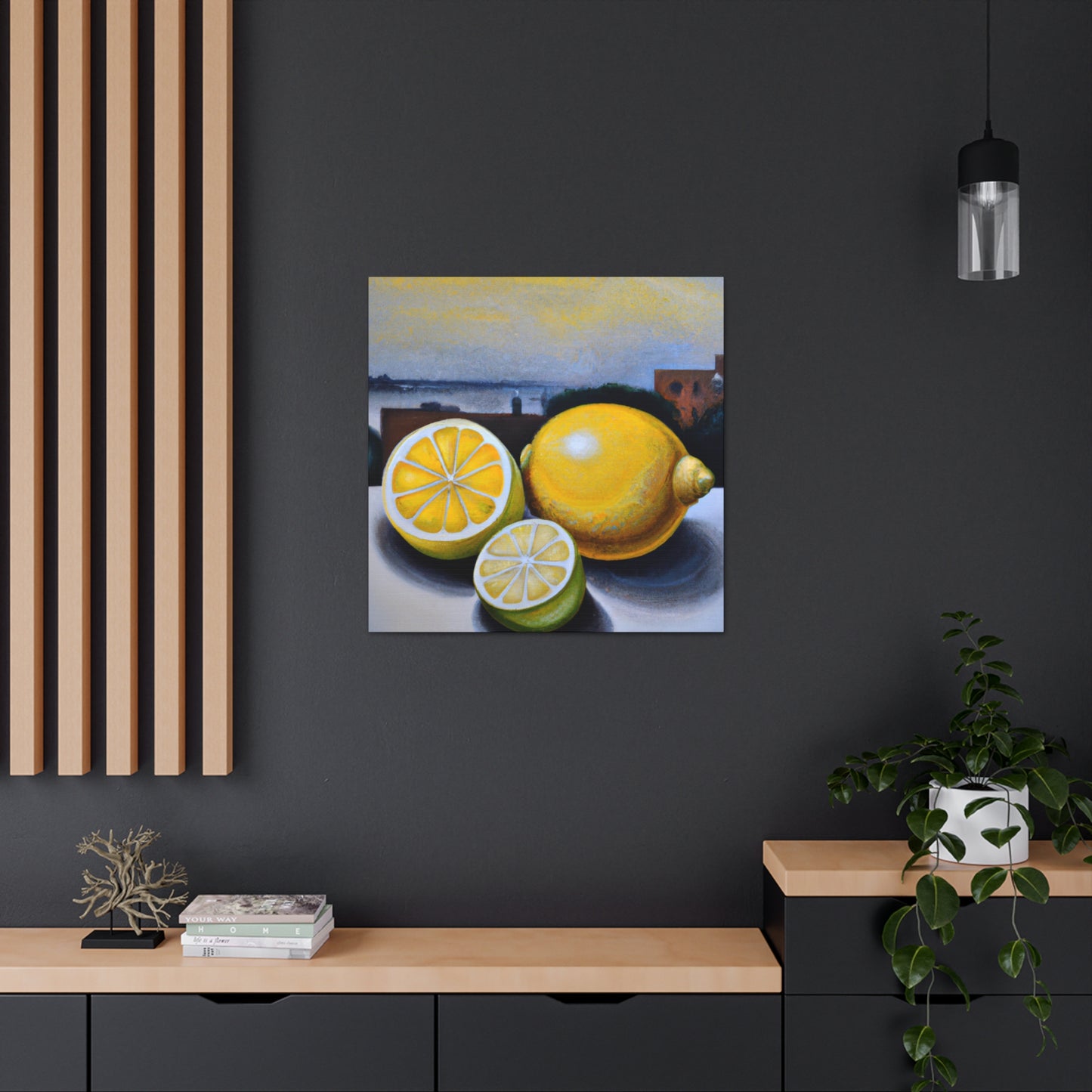 Lemon Hyperrealism Splendor - Canvas